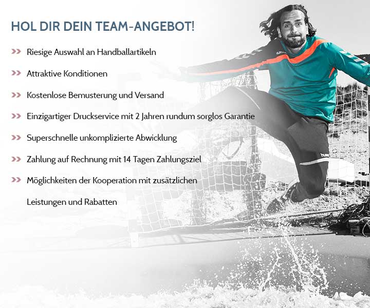 HOL DIR DEIN TEAM-ANGEBOT!